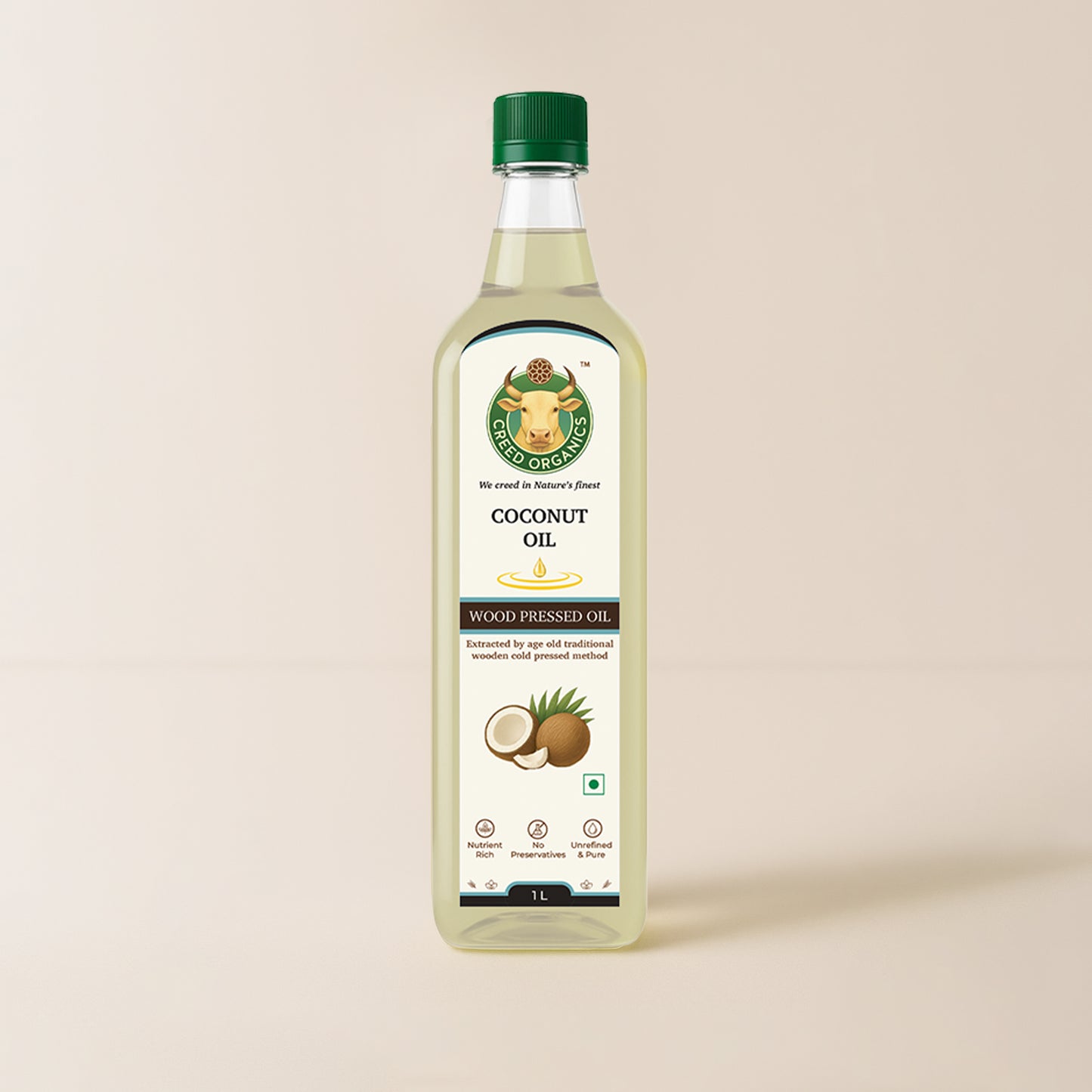Wood-Pressed Coconut oil