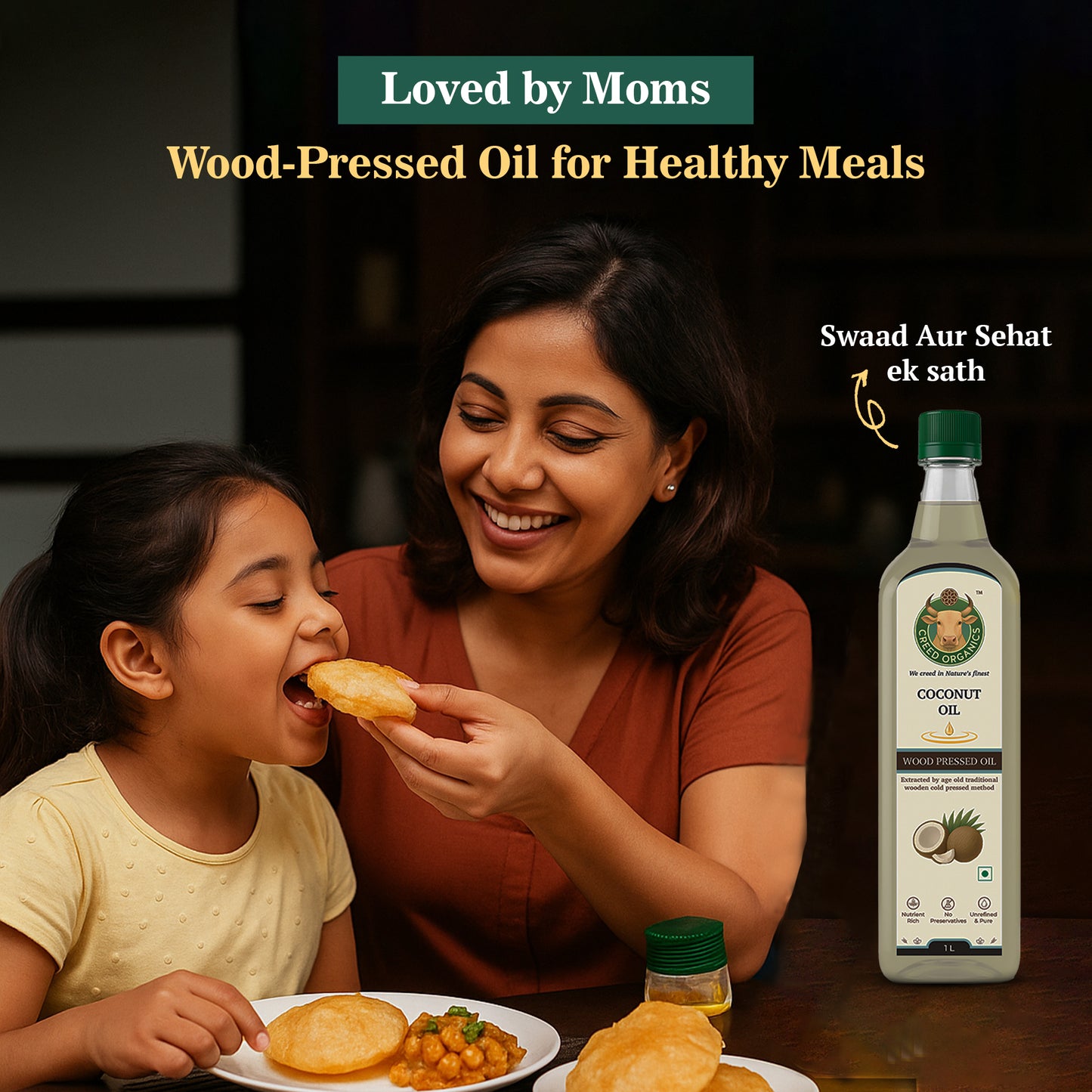 Wood-Pressed Coconut oil