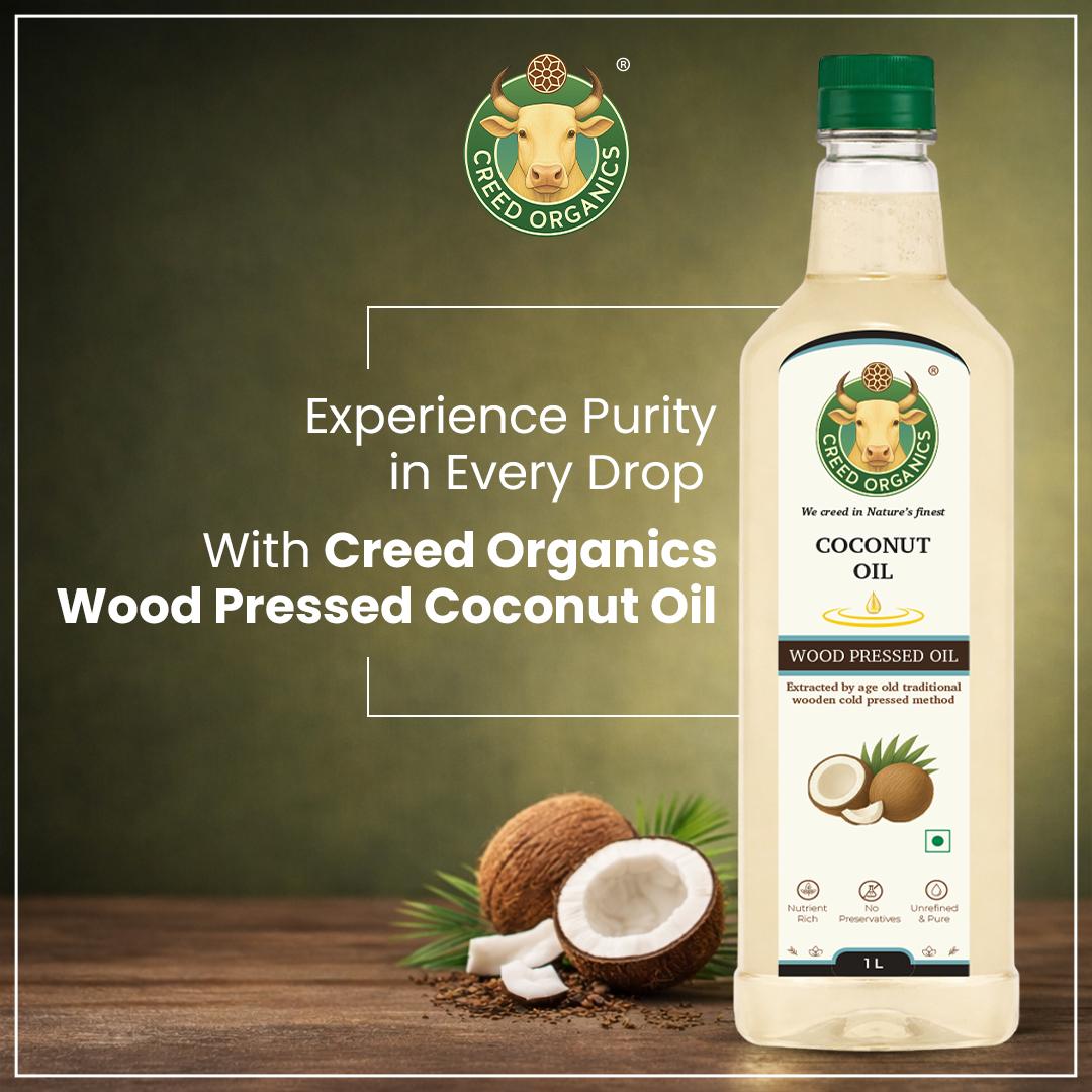 Wood-Pressed Coconut oil