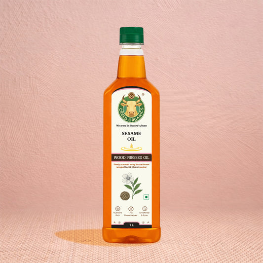 Wood-Pressed Sesame Oil