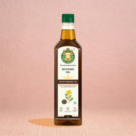 Wood-Pressed Mustard Oil