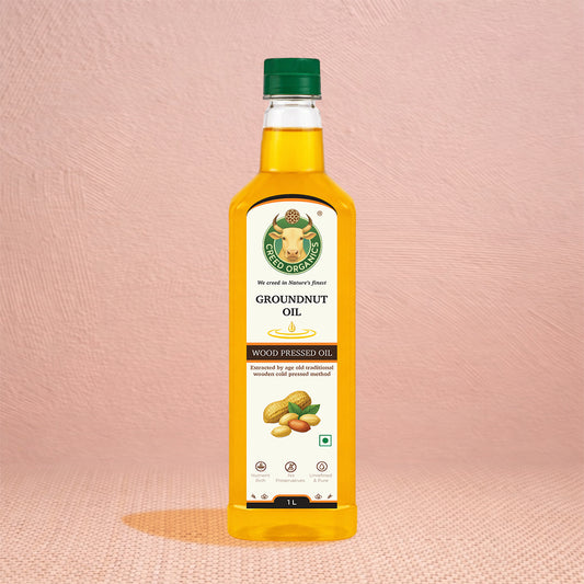 Wood-Pressed Groundnut oil