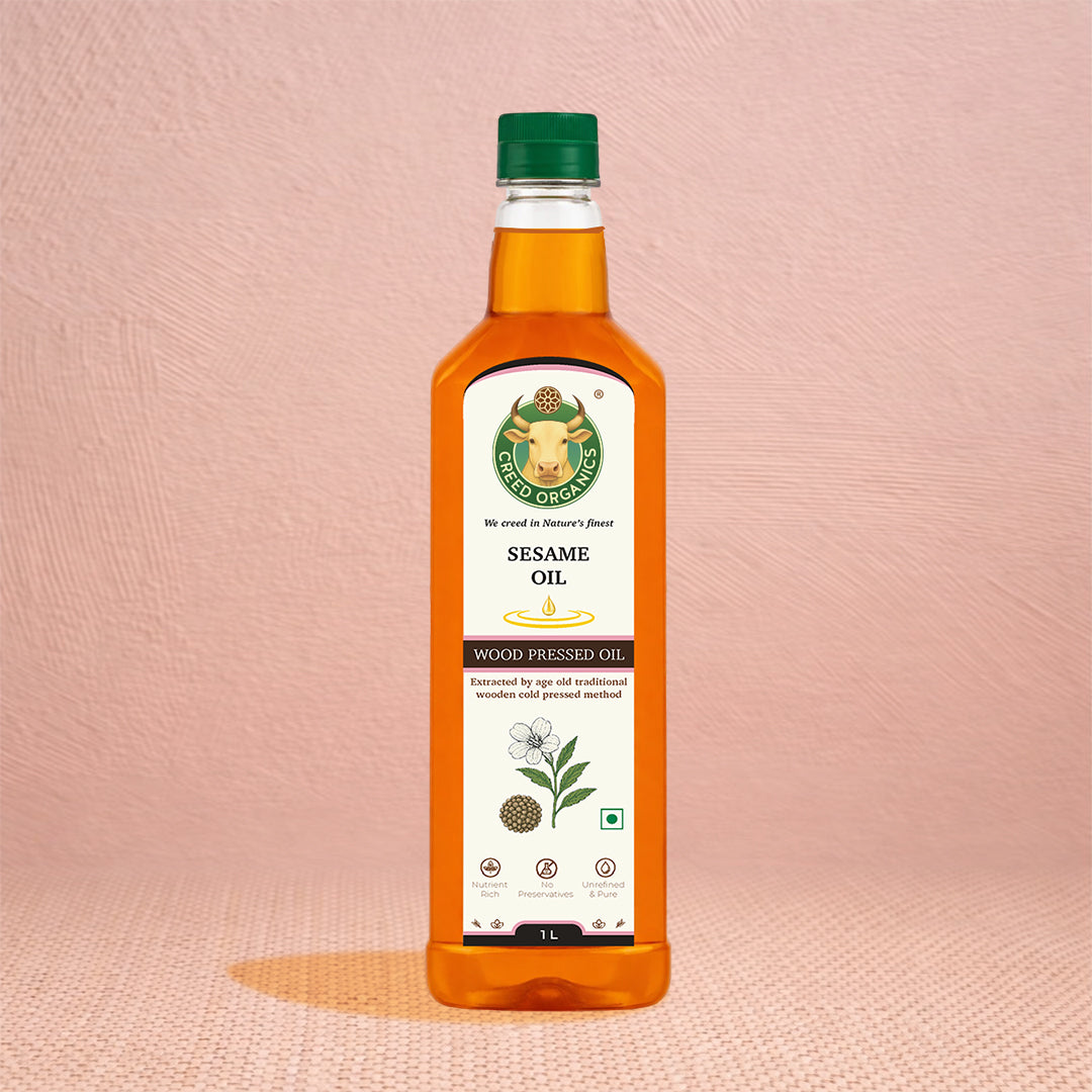 Wood-Pressed Sesame Oil