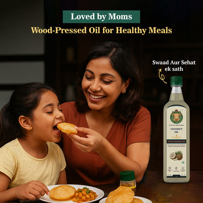 Wood-Pressed Coconut oil