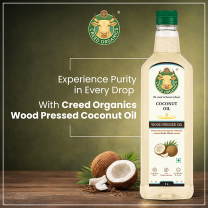 Wood-Pressed Coconut oil