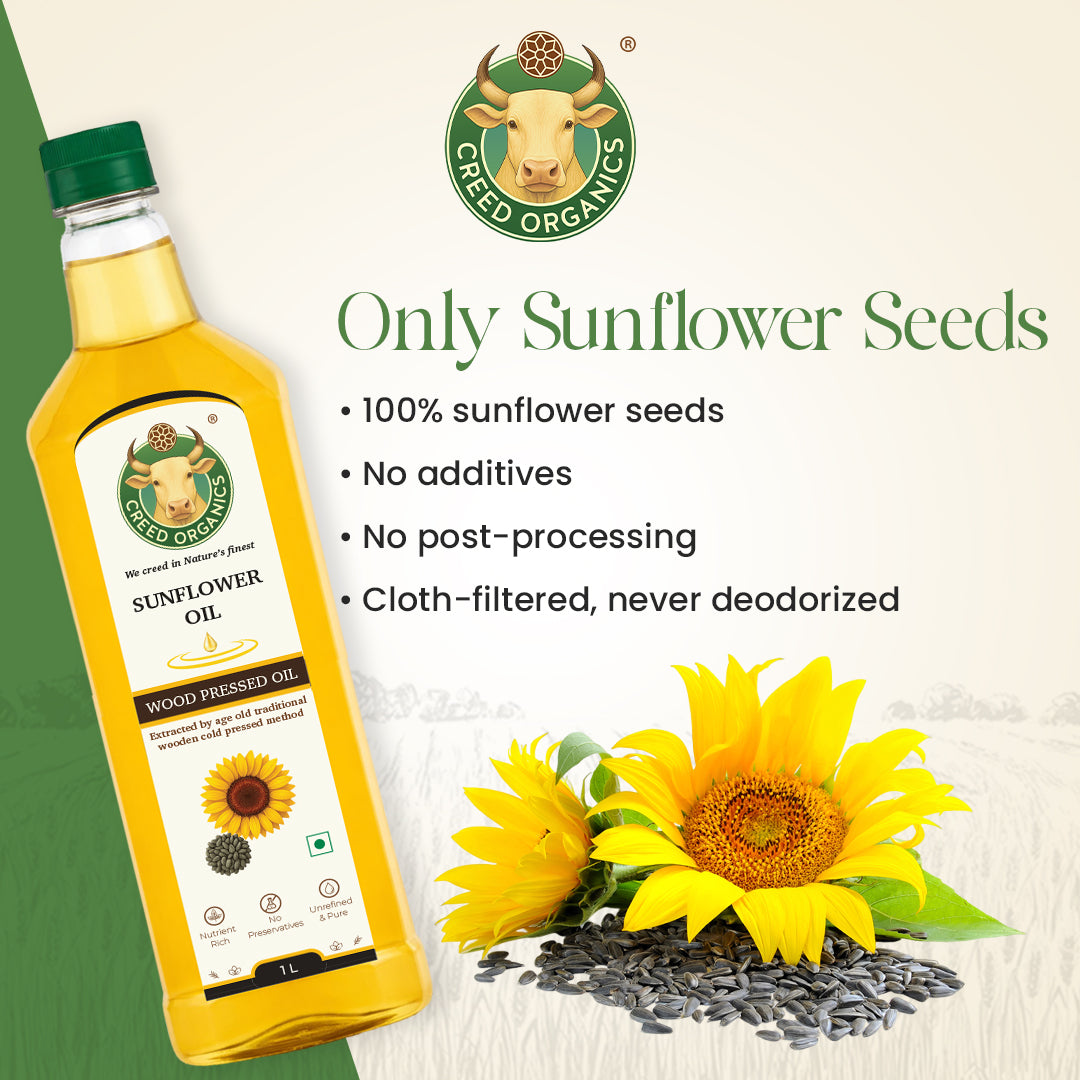 Wood-Pressed Sunflower Oil