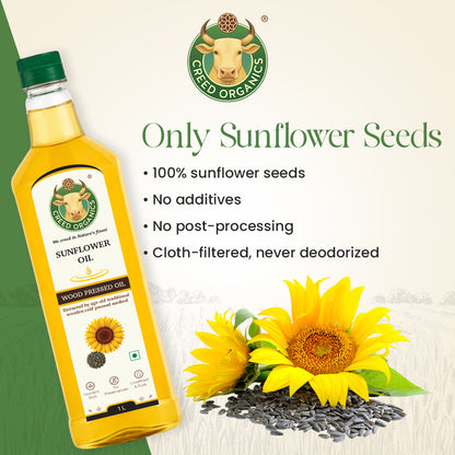 Wood-Pressed Sunflower Oil