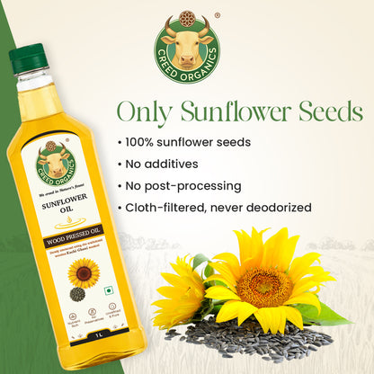 Wood-Pressed Sunflower Oil