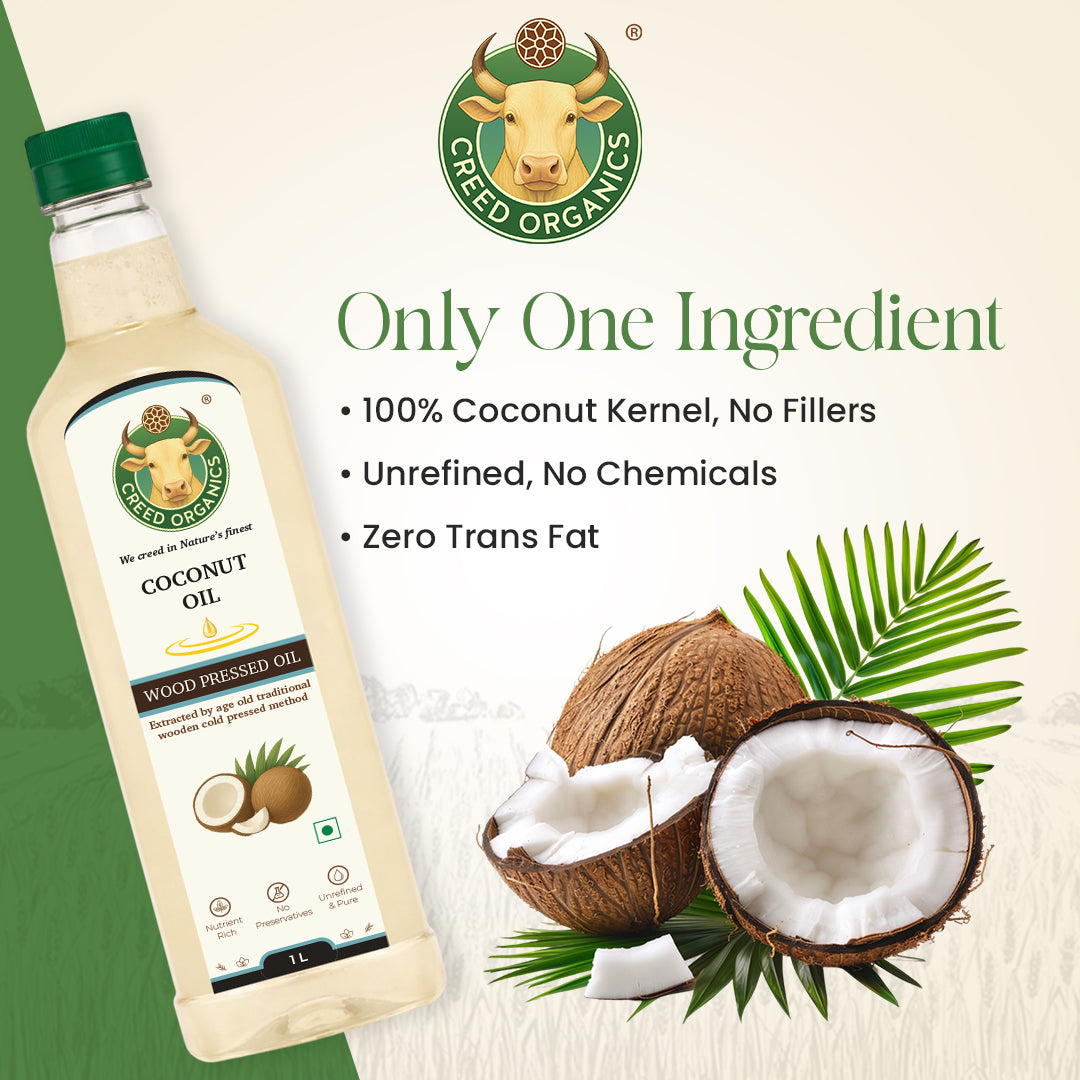 Wood-Pressed Coconut oil