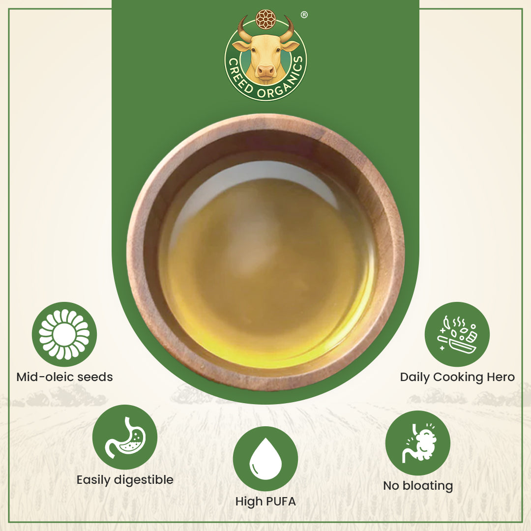 Wood-Pressed Sunflower Oil