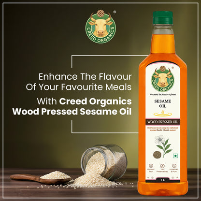 Wood-Pressed Sesame Oil