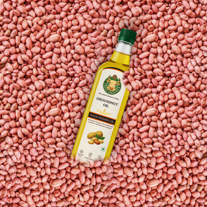 Wood-Pressed Groundnut oil
