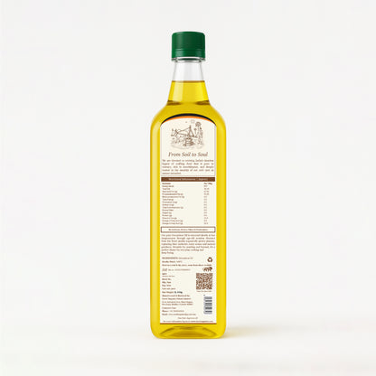 Wood-Pressed Groundnut oil