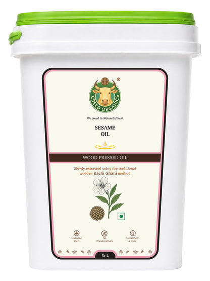 Wood-Pressed Sesame Oil