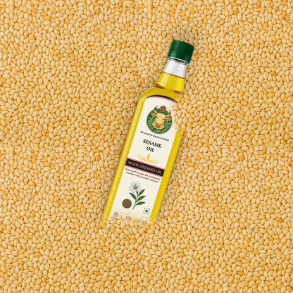 Wood-Pressed Sesame Oil