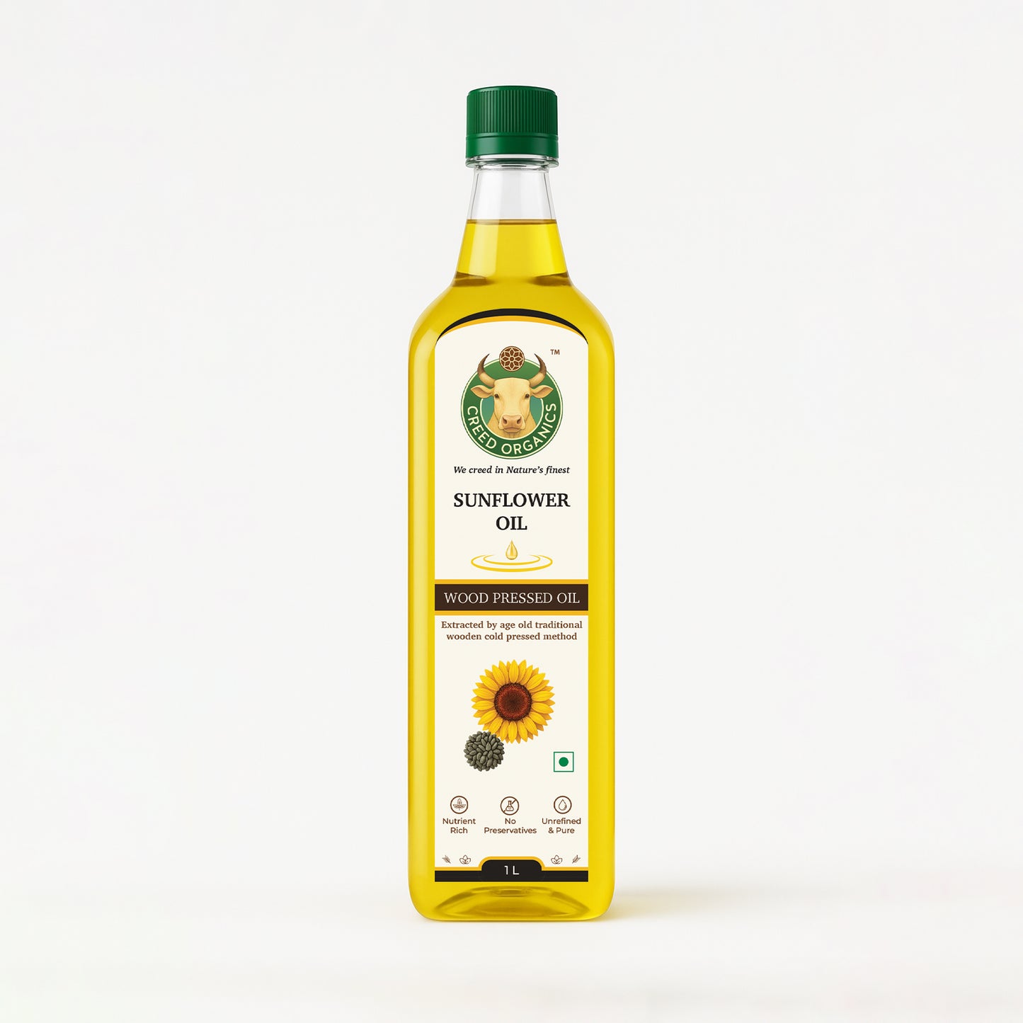 Wood-Pressed Sunflower Oil