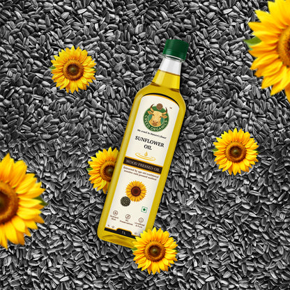 Wood-Pressed Sunflower Oil